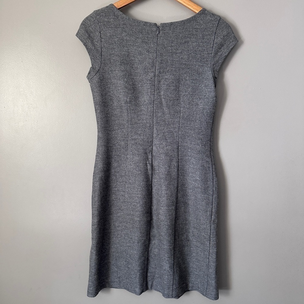 Banana republic grey wool sheath dress - Picture 6 of 6